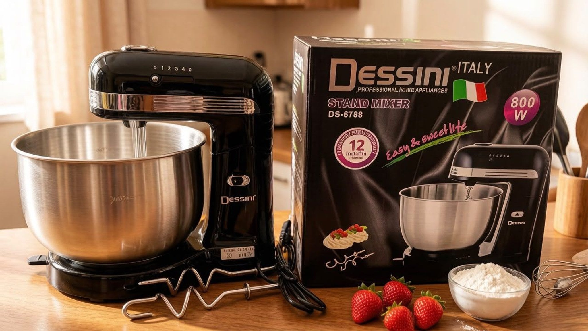 Kuchynský robot Dessini 800 W s 3,5 l nerezovou misou