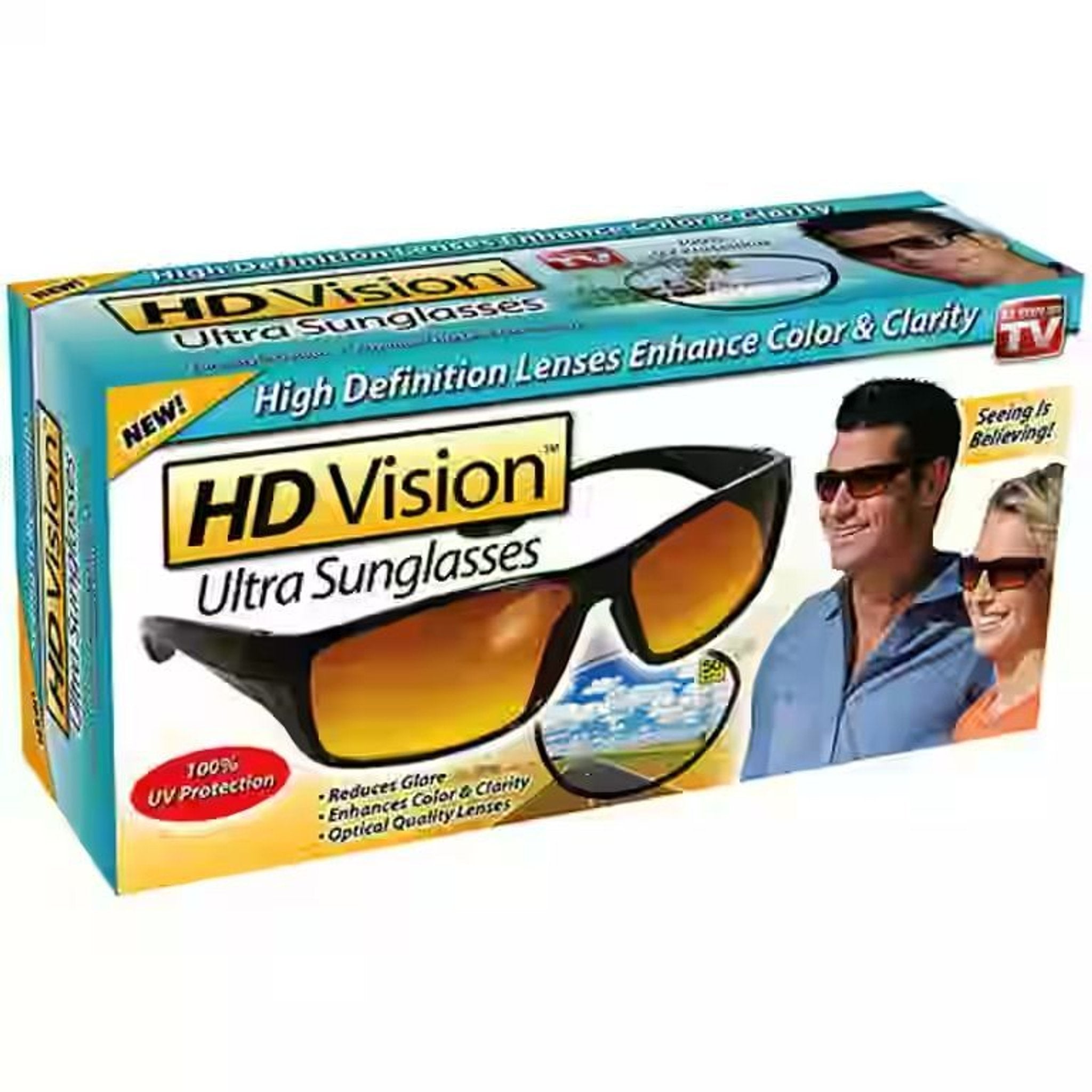 Slnečné okuliare HD Vision Ultra s antireflexnými jantárovými sklami